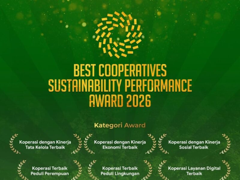 Kemenkop Dukung Best Cooperatives Sustainability Performance Award 2026