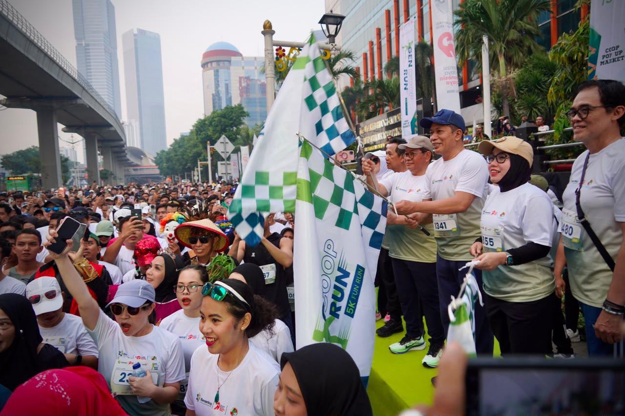 GenCoopRun 5K Meriah, Kemenkop Gandeng Gen Z Rayakan Harkopnas ke-79