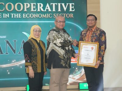 KSP Bhina Raharja Raih Kinerja Ekonomi Terbaik di Best Cooperatives Sustainability Performance Award 2026