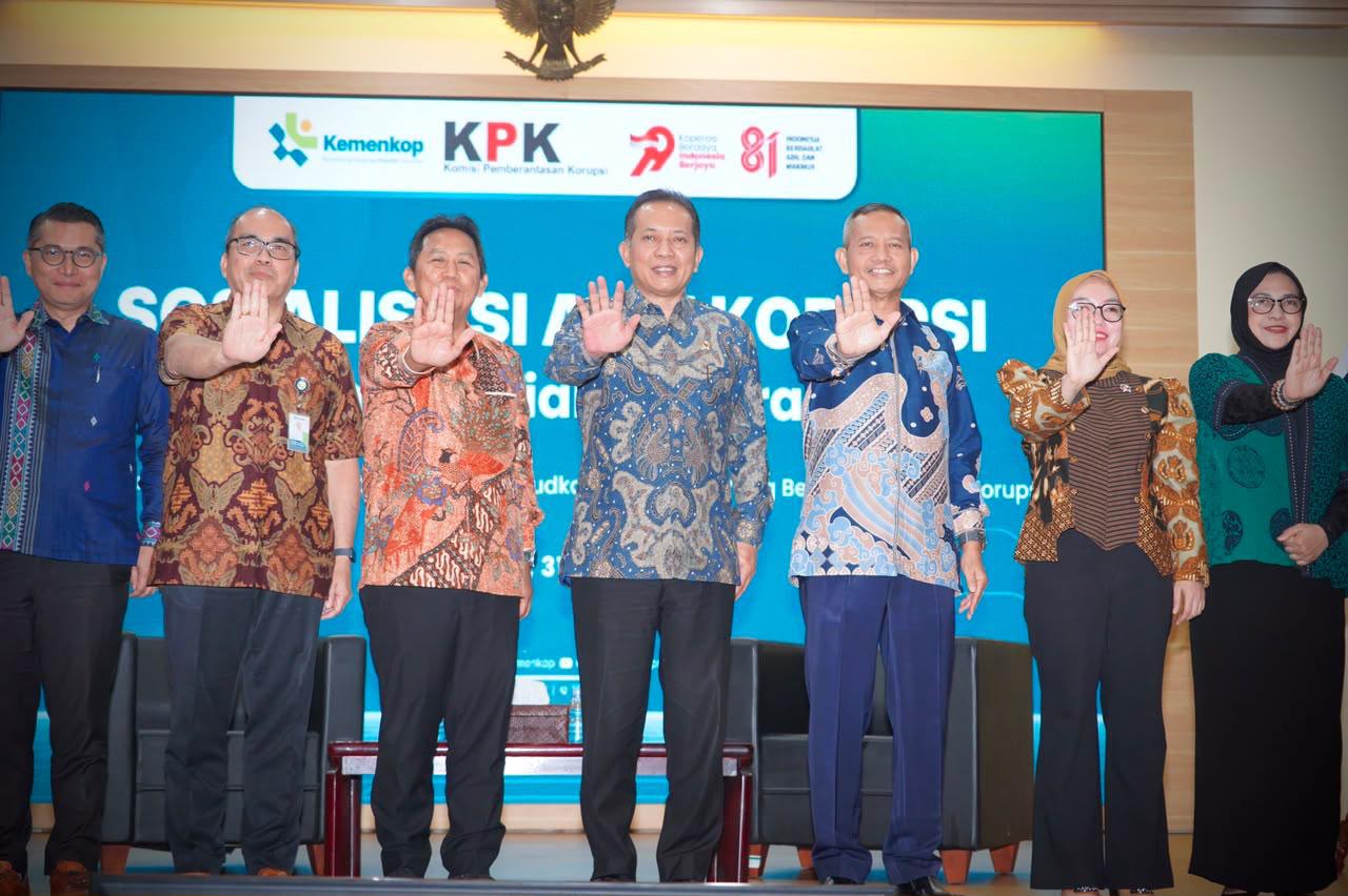 Kemenkop Komitmen Jaga Integritas Dan Anti Korupsi di Program Koperasi Merah Putih