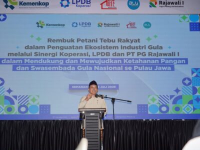 Kemenkop Perkuat Koperasi Petani Tebu, Bidik Swasembada Gula