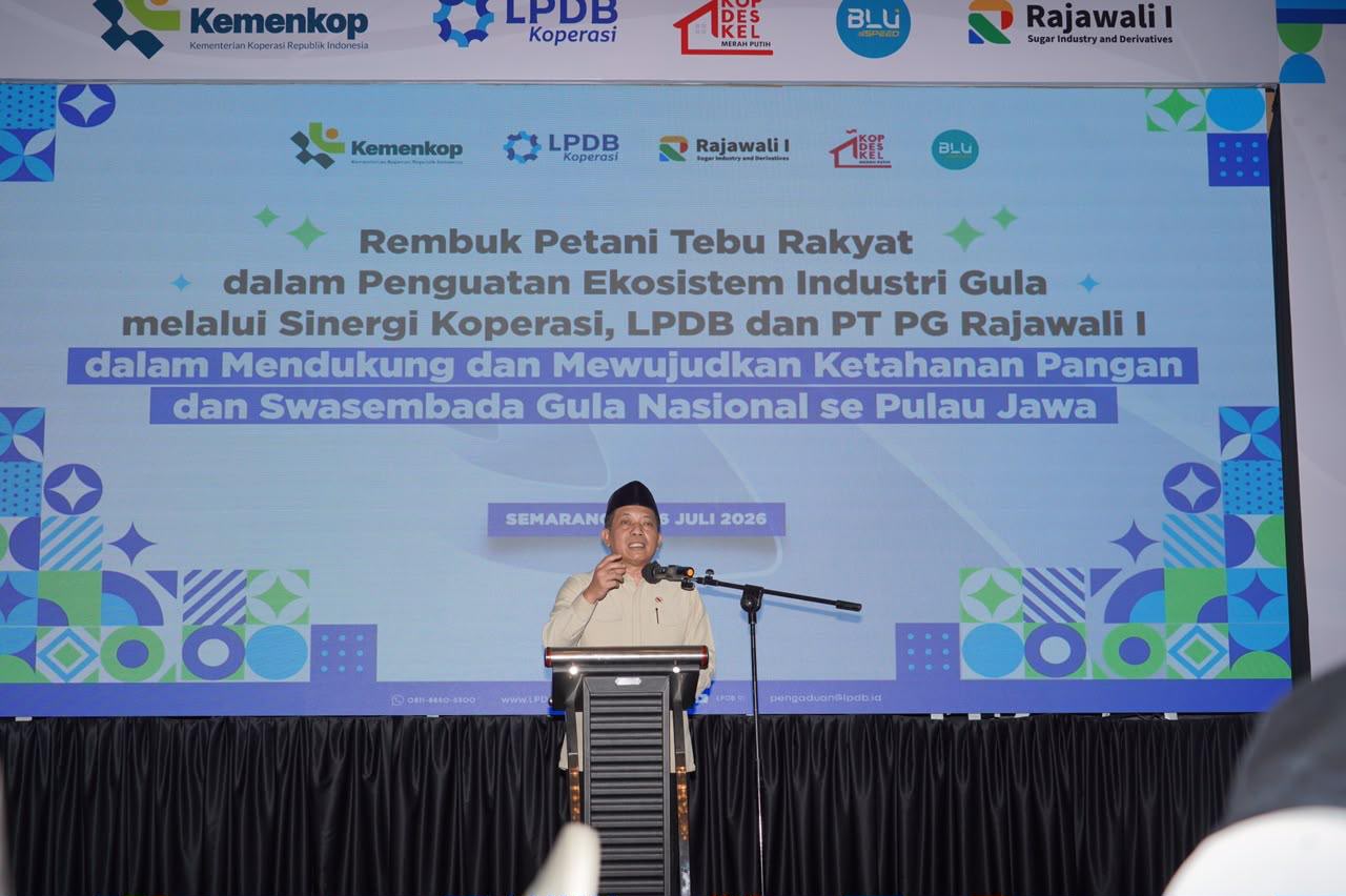 Kemenkop Perkuat Koperasi Petani Tebu, Bidik Swasembada Gula