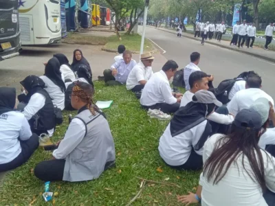 Datang Jauh-Jauh ke Harkopnas ke-79, Ratusan Peserta Mengaku Terlantar di GBK