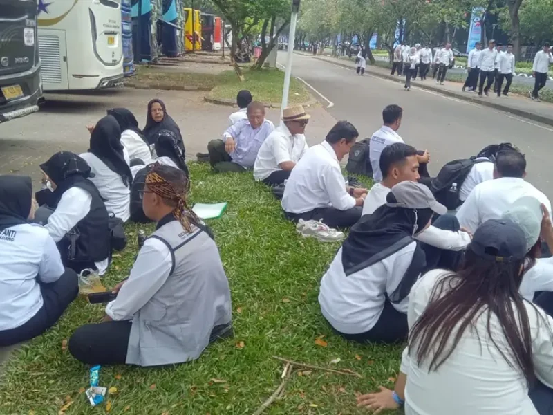 Datang Jauh-Jauh ke Harkopnas ke-79, Ratusan Peserta Mengaku Terlantar di GBK