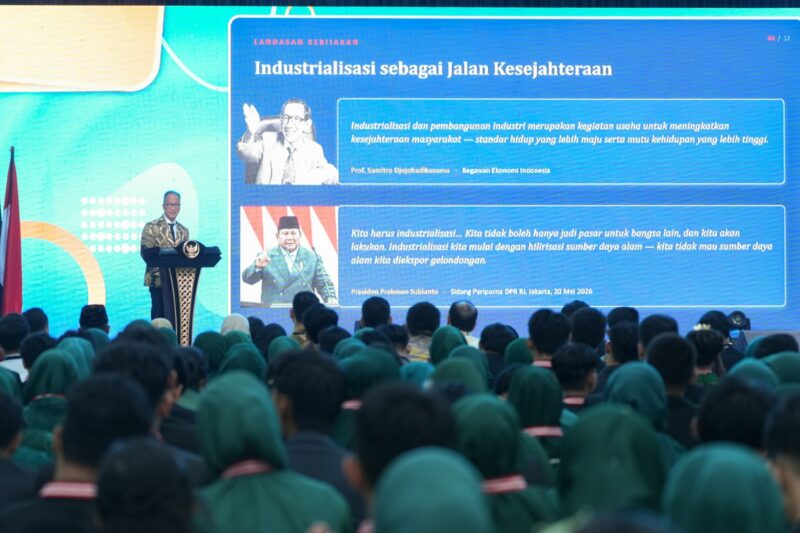 Menperin Agus Gumiwang Kartasasmita.