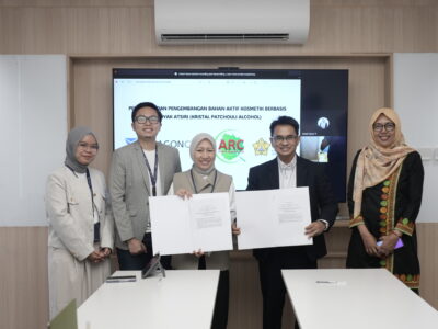 ParagonCorp Gandeng USK Kembangkan Nilam Aceh untuk Kosmetik