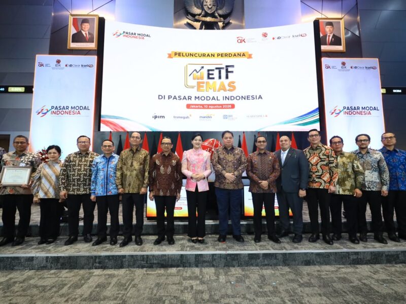 Peringatan 49 tahun diaktifkannya kembali Pasar Modal Indonesia di Jakarta. Foto: Ist/peluangnews