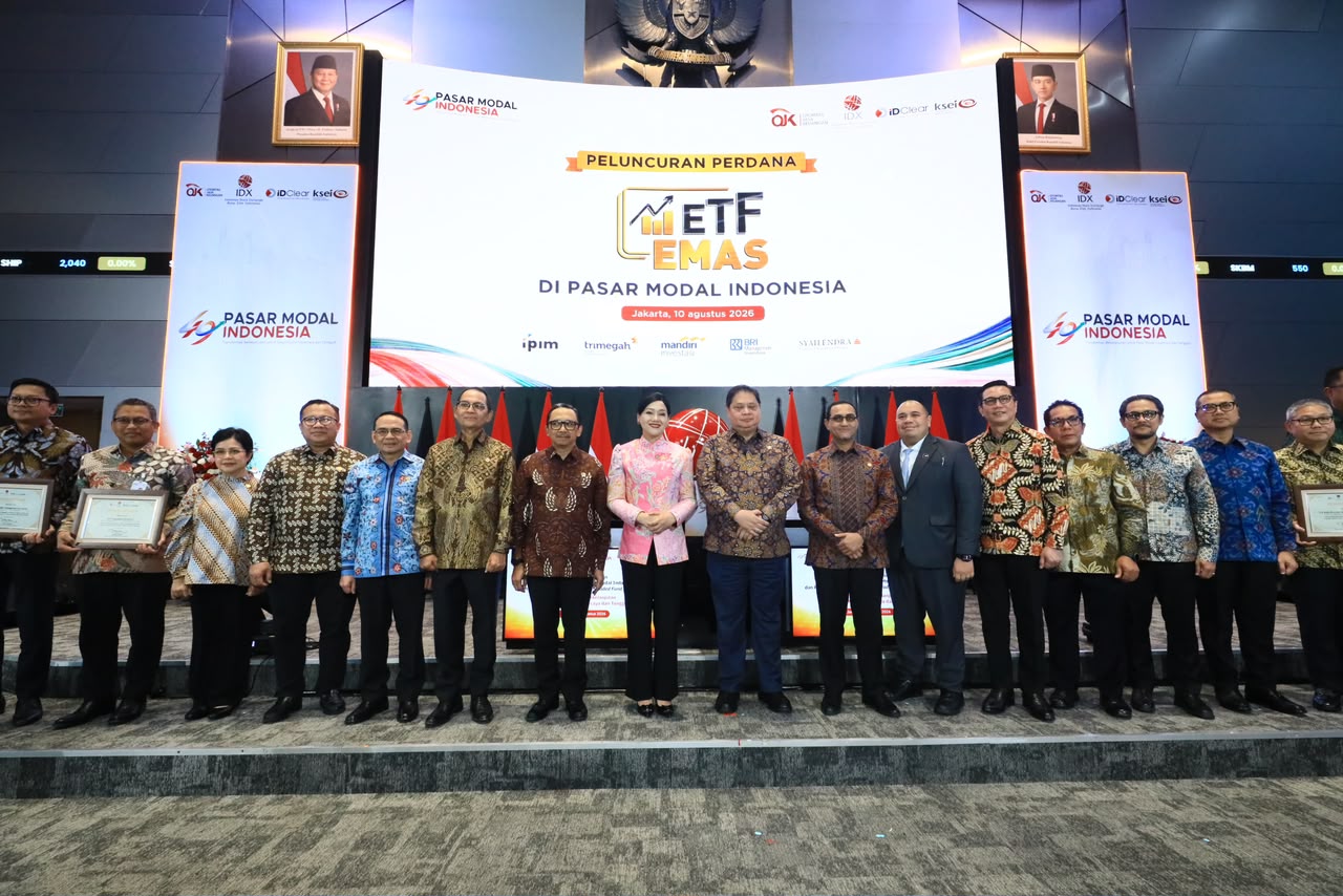 Peringatan 49 tahun diaktifkannya kembali Pasar Modal Indonesia di Jakarta. Foto: Ist/peluangnews