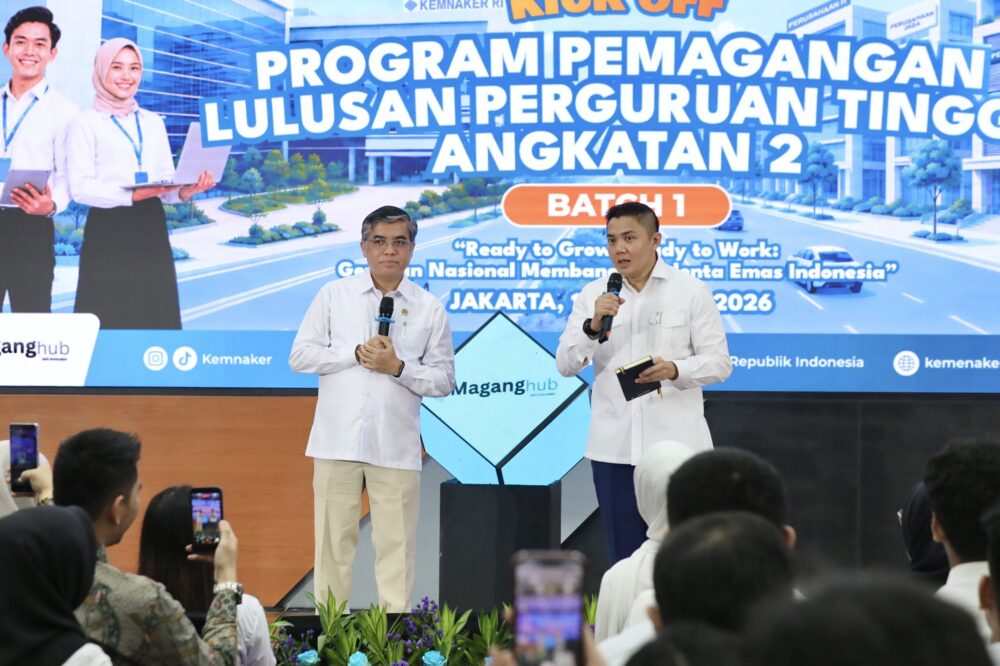 Kickoff MagangHub 2026. Foto: Ratih/peluangnews