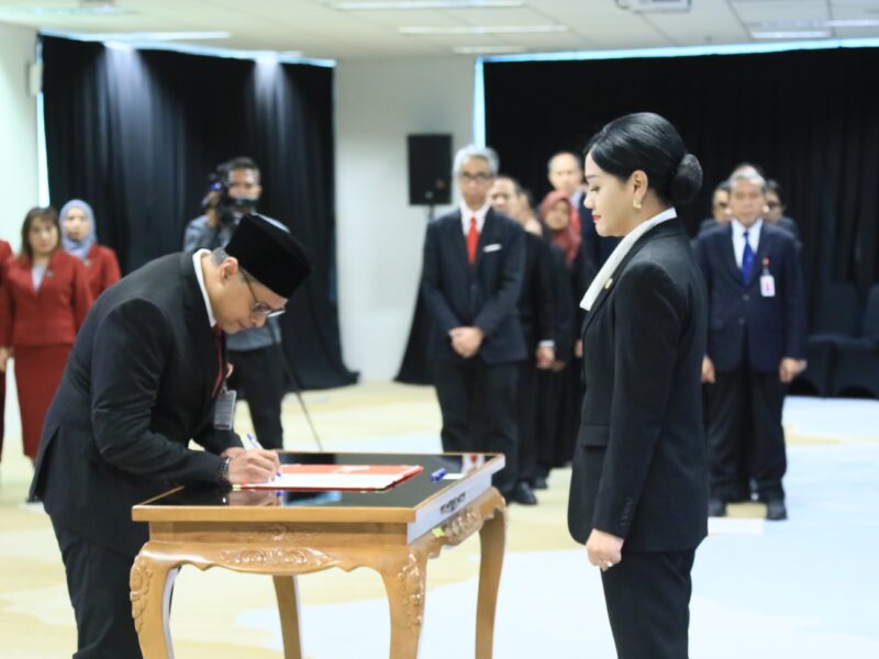 Pelantikan Deputi Komisioner Pengaturan dan Pengawasan BMKS.