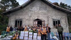 Kopdit Obor Mas Antar Bantuan Peduli Kasih Gempa Flores di Perbatasan Ngada – Manggarai Timur