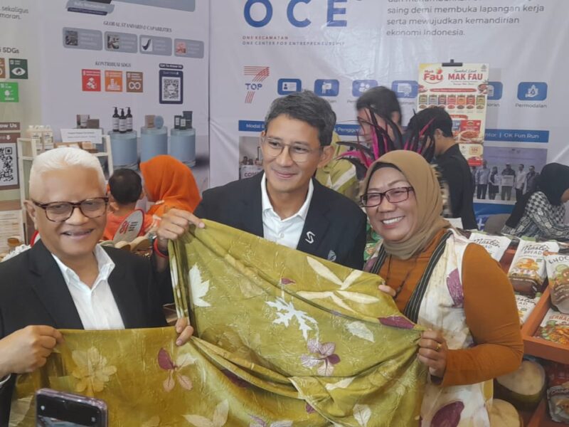Sandiaga Uno dan Arifin Lambaga. Foto: ratih/peluangnews