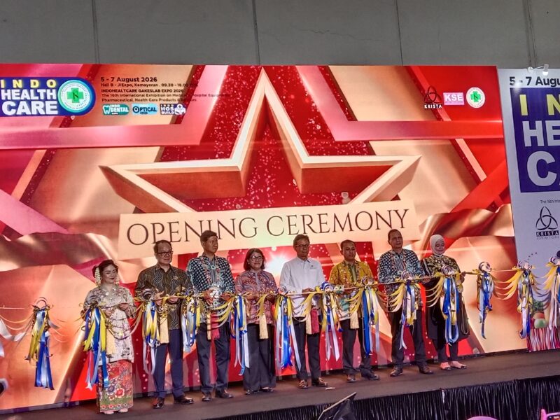 Opening ceremony Indohealthcare Gakeslab Expo 2026. Foto: Ratih/PeluangNews