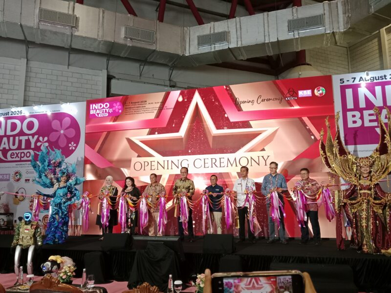 Pembukaan Indo Beauty Expo 2026. Foto: Ratih/PeluangNews