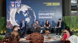 Press conference GIFA dan METEC Indonesia 2026. Foto: Ratih/peluangnews