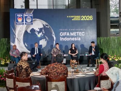 GIFA dan METEC Indonesia 2026 Dorong Hilirisasi Industri Logam