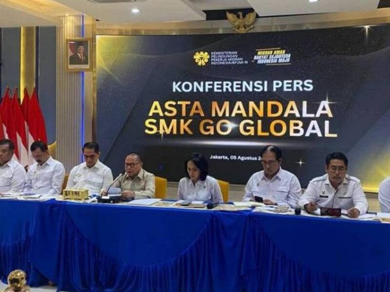 SMK Go Global Dibuka, Target 500 Ribu Pekerja Migran hingga 2029
