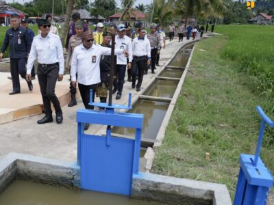 Rehabilitasi Irigasi Rp107,28 Miliar di Riau Perkuat Ketahanan Pangan Nasional