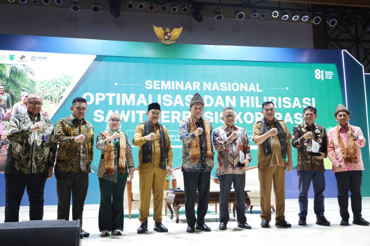 Kemenkop Dorong Hilirisasi Sawit Berbasis Koperasi, LPDB Koperasi Siap Dukung Pembiayaan