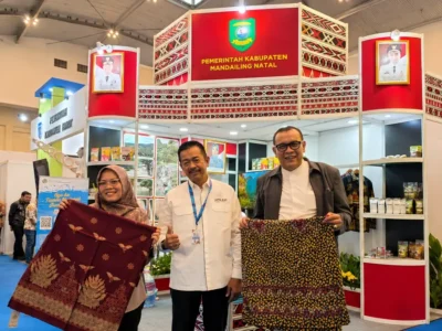 Kambara Dukung Madina Go Nasional, Sambangi Bupati Saipullah di AOE 2026