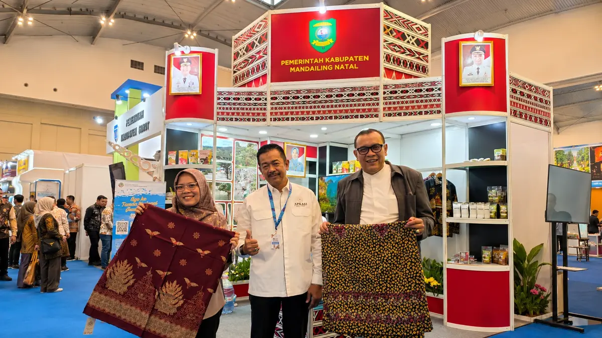 Kambara Dukung Madina Go Nasional, Sambangi Bupati Saipullah di AOE 2026