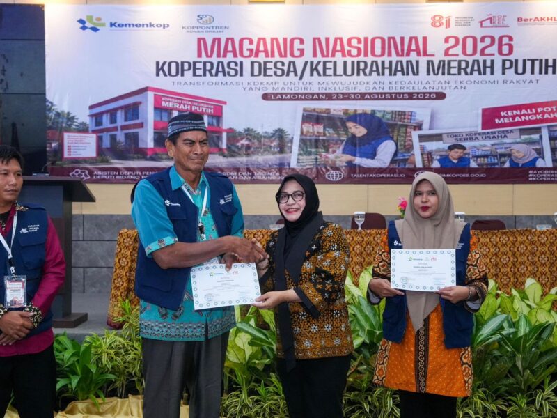 KDKMP Didorong Jadi Motor Ekonomi Desa, 54 Pengurus Digembleng di Lamongan