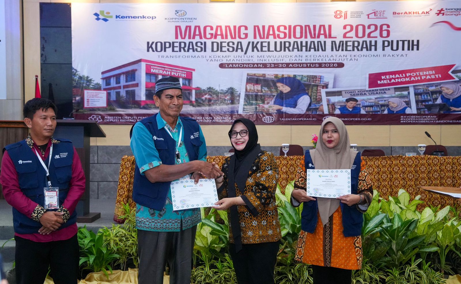 KDKMP Didorong Jadi Motor Ekonomi Desa, 54 Pengurus Digembleng di Lamongan