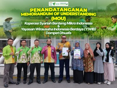 YWIB dan Kopsyah BMI Perkuat Pemberdayaan Petani melalui Komunitas Estate Padi