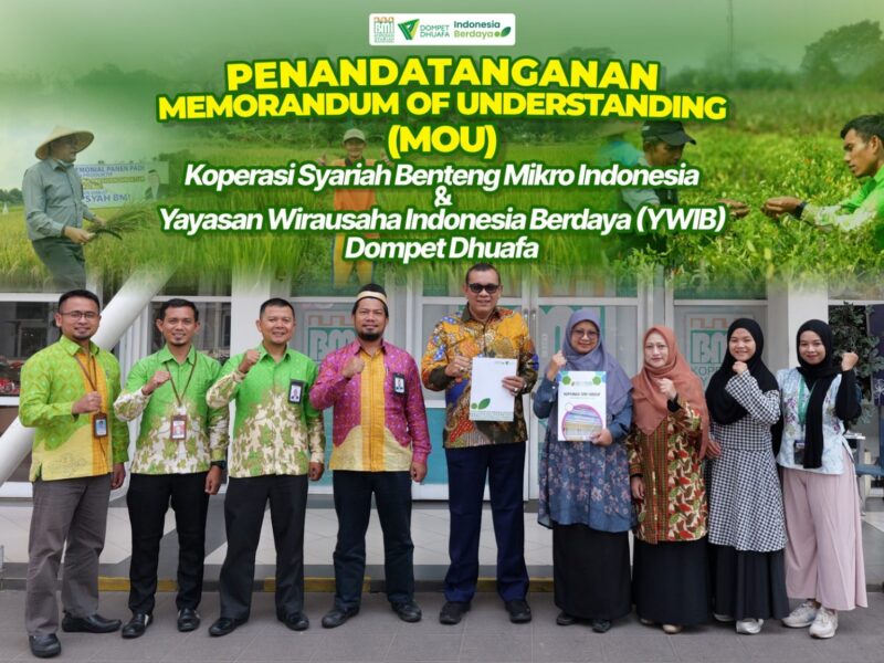 YWIB dan Kopsyah BMI Perkuat Pemberdayaan Petani melalui Komunitas Estate Padi