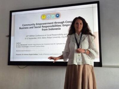 Riset Kopsyah BMI Tembus Konferensi CSR Internasional di Rumania