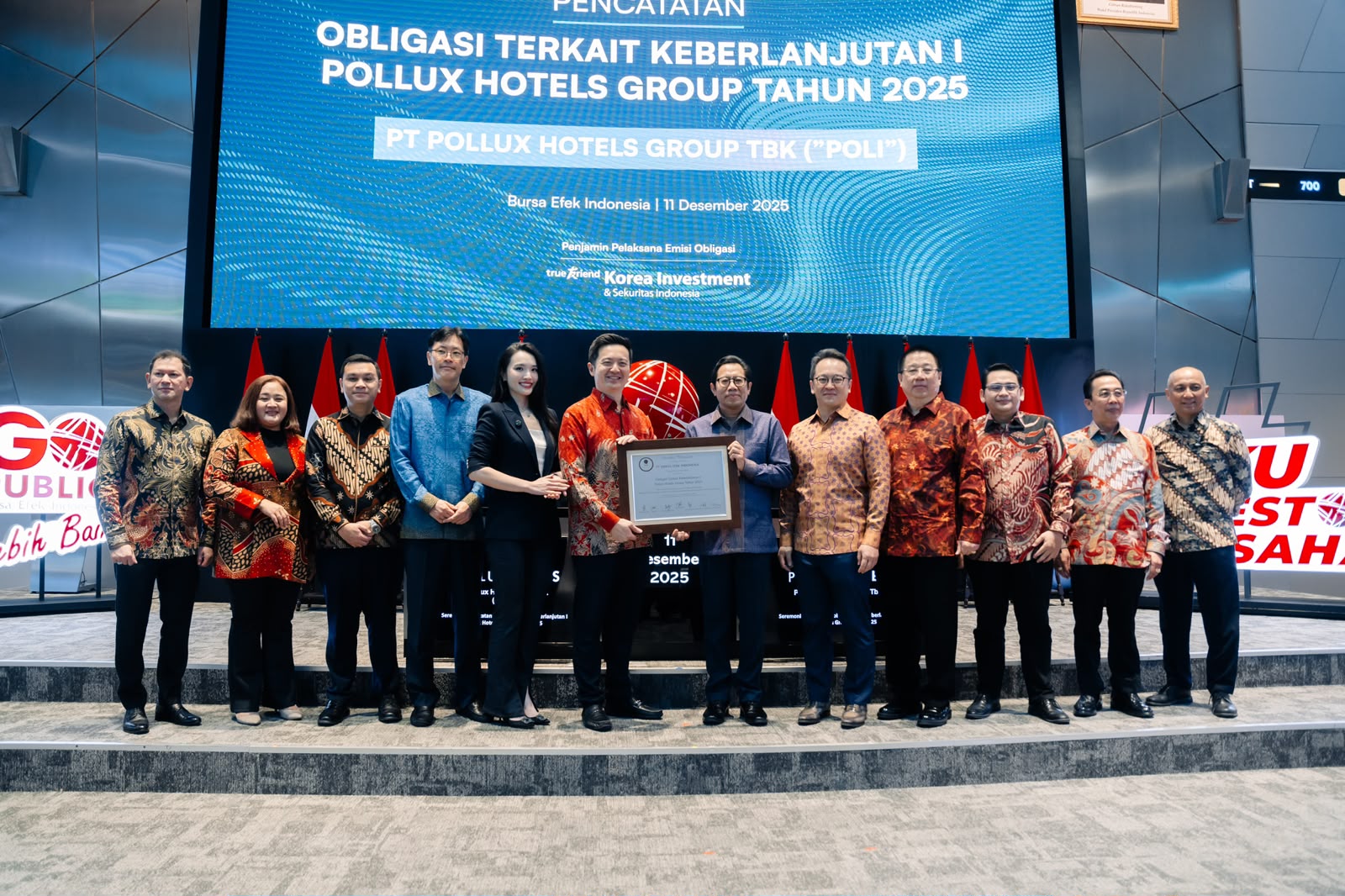 Peringkat idAAA menjadi pencapaian penting bagi Pollux Hotels Group.  Foto: Pollux Hotels Group