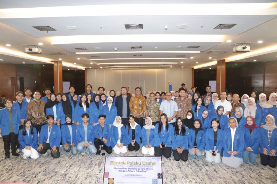 Bimbingan teknis bertajuk “Optimalkan Bisnis Barumu secara Online dengan Adopsi Teknologi” yang digelar Kemendag bersama Universitas Esa Unggul di Kantor Kemendag, Jakarta Pusat, Selasa (15/9/2026). Foto: Ratih/peluangnews