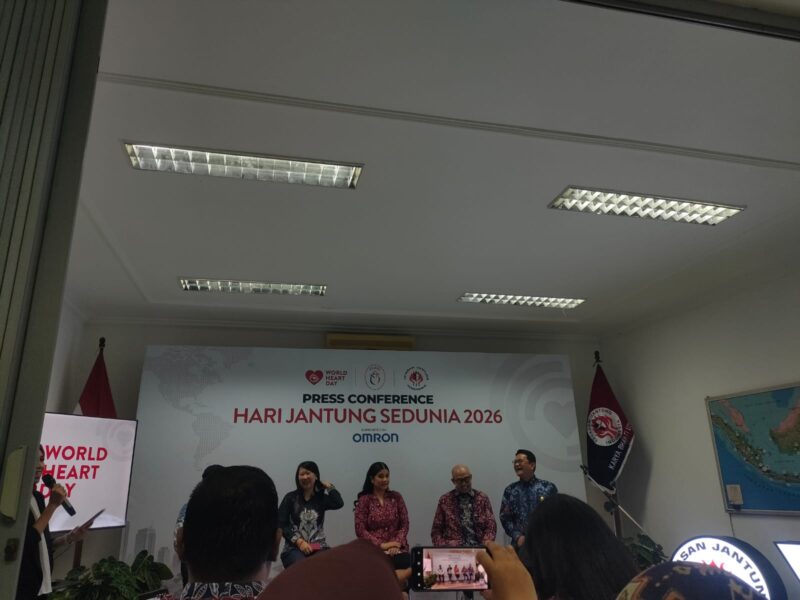 Peluncuran kampanye Hari Jantung Sedunia 2026. Foto: Feby/peluangnews