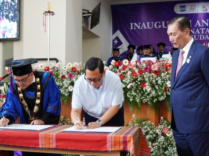 Pendiri Institut Teknologi Del (IT Del) sekaligus Ketua Dewan Ekonomi Nasional, Luhut Binsar Pandjaitan.