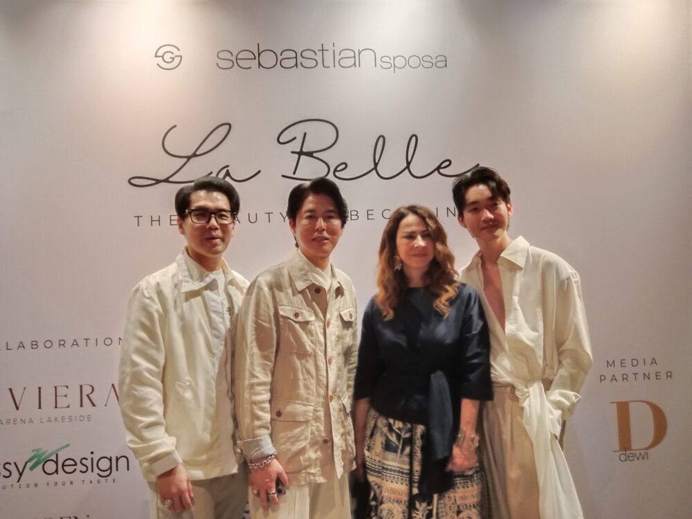 Sebastian Gunawan dan Cristina Panarese. Foto: Ratih/peluangnews
