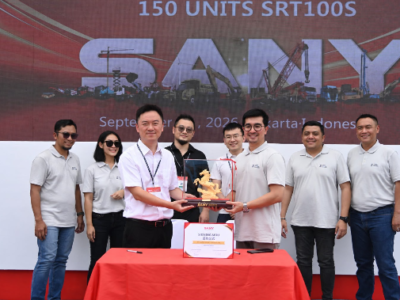 SANY Group Indonesia Percepat Elektrifikasi Alat Berat