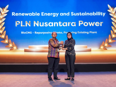 Inovasi BioCNG PLN NP Raih Penghargaan Energi ASEAN