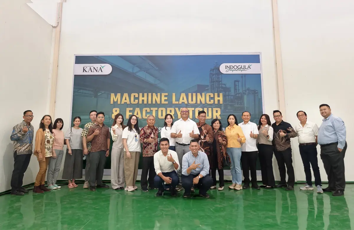 Mesin baru Indogula Jayabaya di fasilitas produksi Tahap 2