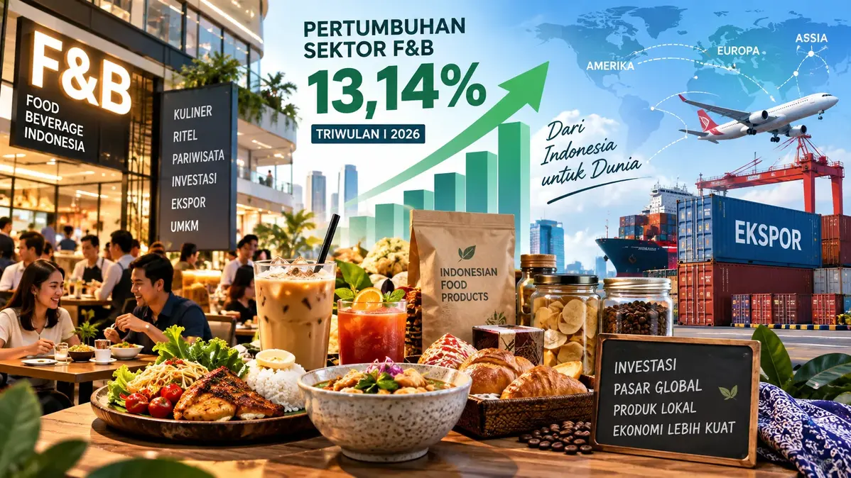 F&B Tumbuh 13,14%, Hippindo Dorong Investasi dan Ekspor