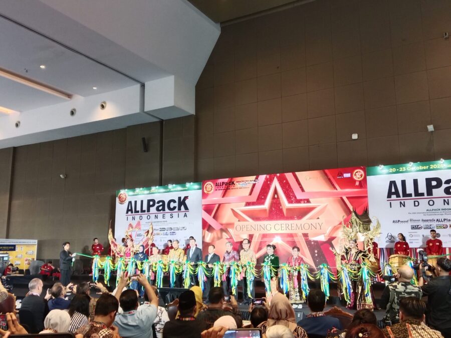 Opening Ceremony ALLPack Indonesia 2026. Foto: Ratih/peluangnews