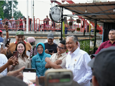 Perkuat Infrastruktur Banten, Kementerian PU Tangani Kali Angke
