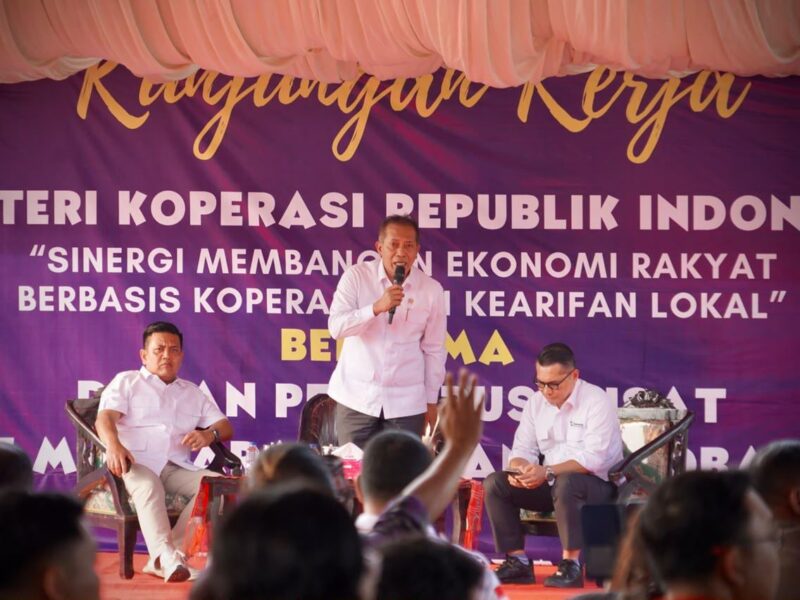 Menkop Percepat KDKMP Toba, Produk Warga Dibidik Masuk Pasar