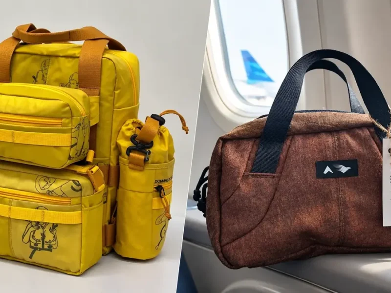 Garuda dan Eiger Ubah Material Pesawat Bekas Jadi Tas Bernilai Tambah